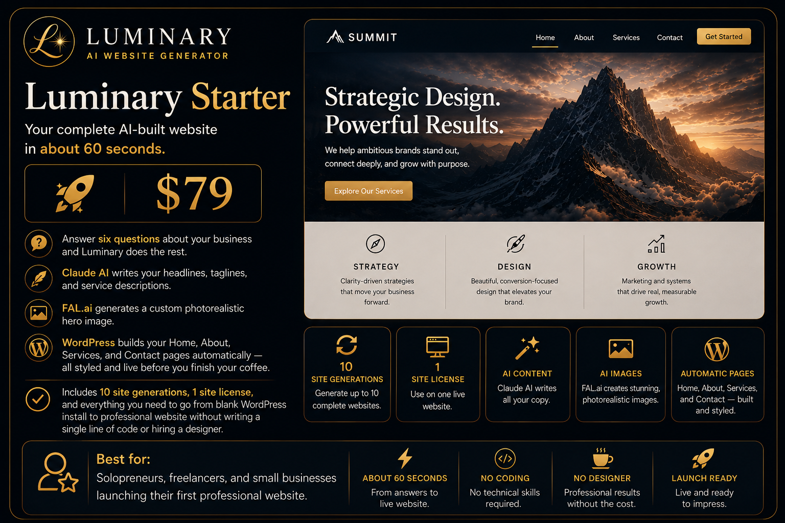 AI Site Generation